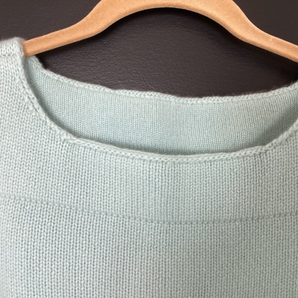 Talbots Square neck Cashmere Sweater - Picture 2 of 3